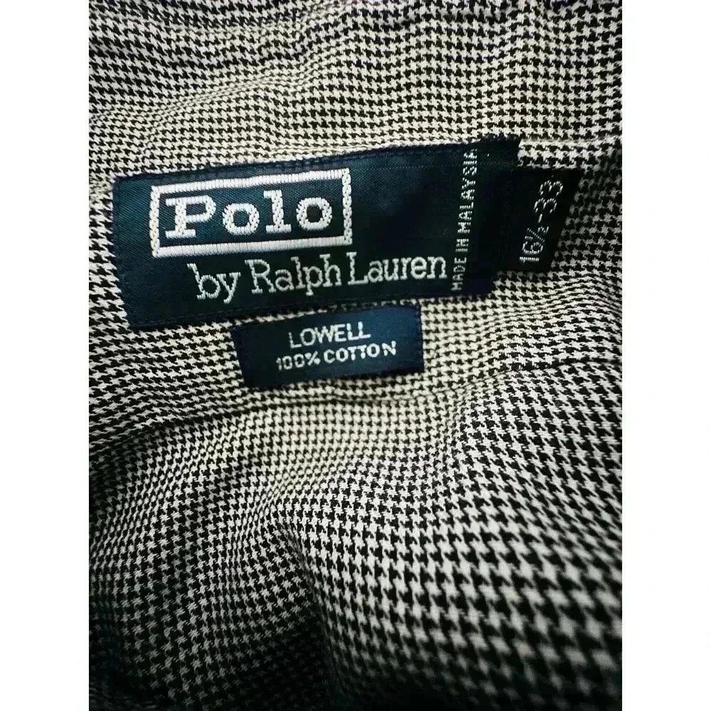 Vintage 90’s Polo Ralph Lauren Lowell 100% Cotton Button Down Men’s M